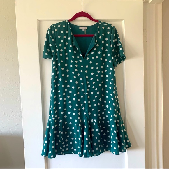 Green Polka Dot Dress - Picture 3 of 8